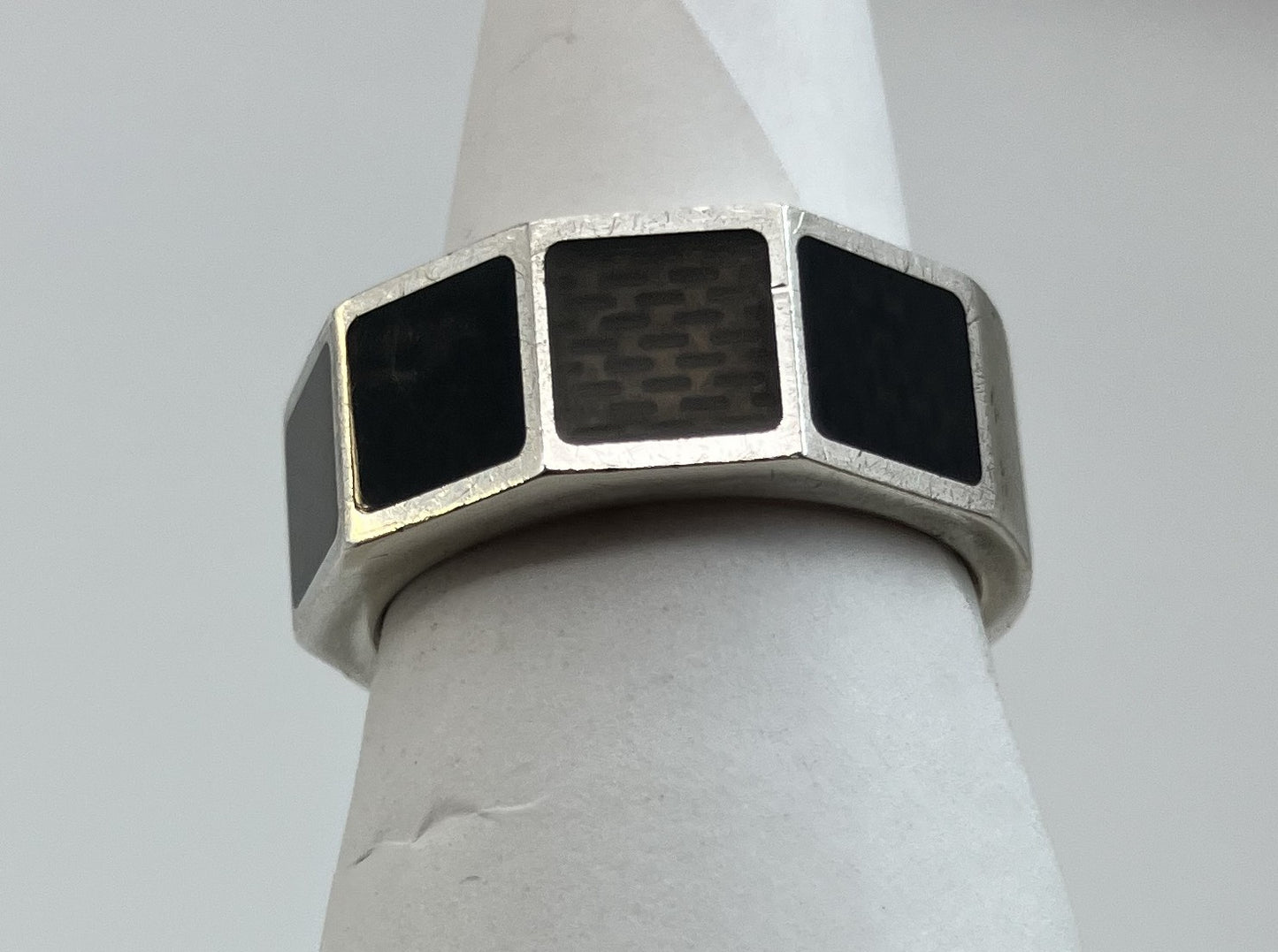 Louis Vuitton Damier Ring Berge Damier 4 Inner diameter: 18.2mm (JP 16) (EU56) (US 8) XS Ag925 Ring