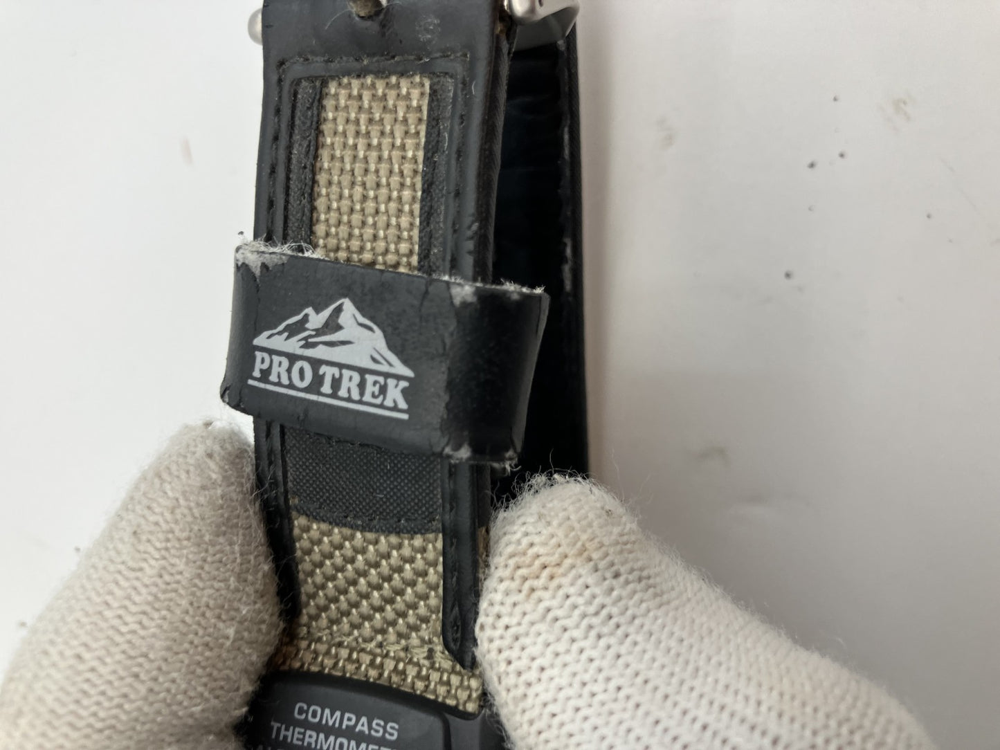 CASIO PROTREK PRG-40 Triple Sensor 53mm Men's Watch Battery Replaced | Japan Authentic |