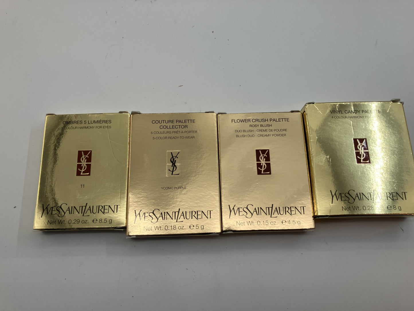 Yves Saint Laurent Guerlain/Estee Lauder eyeshadow etc. Unused 11-piece set Cosmetics