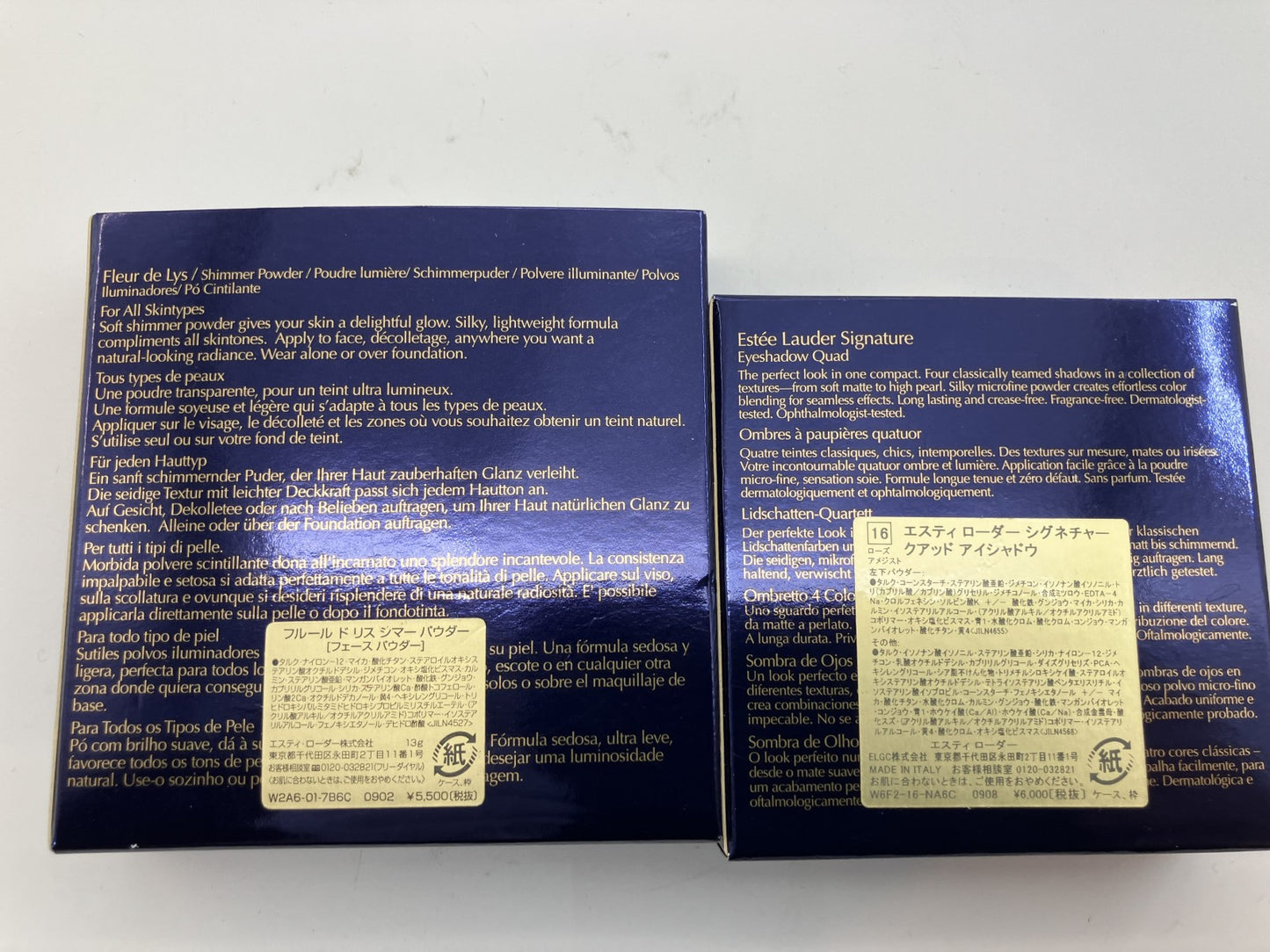 Yves Saint Laurent Guerlain/Estee Lauder eyeshadow etc. Unused 11-piece set Cosmetics