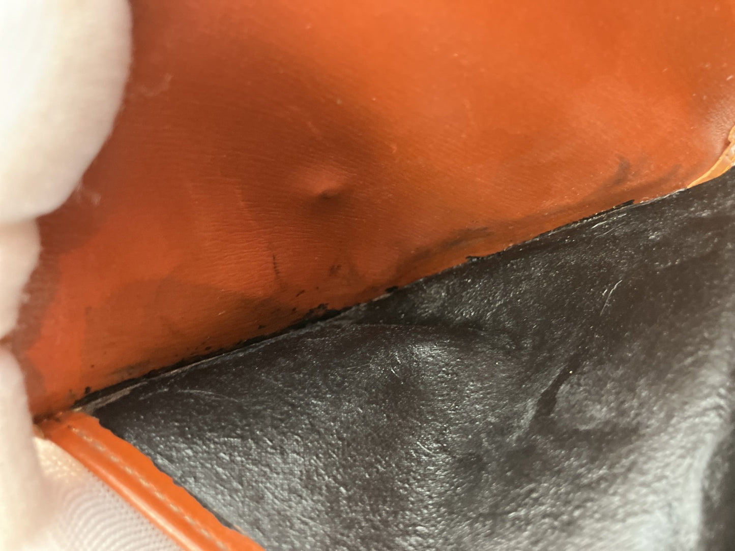 Louis Vuitton Epi Bifold Wallet Tan Brown Snap Made in France Vintage Date Code N/A