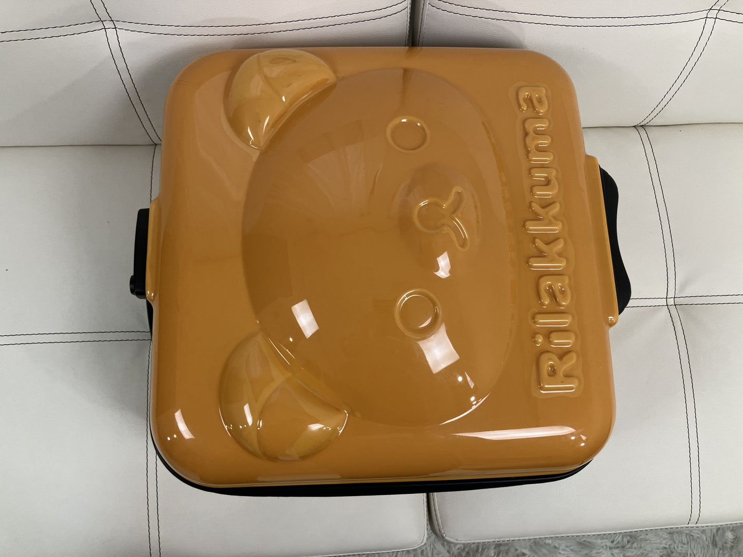 リラックマ キャリーケース キャリーバッグ オレンジ 旅行バッグ 機内持込風 トランク 鍵なし 小傷あり
