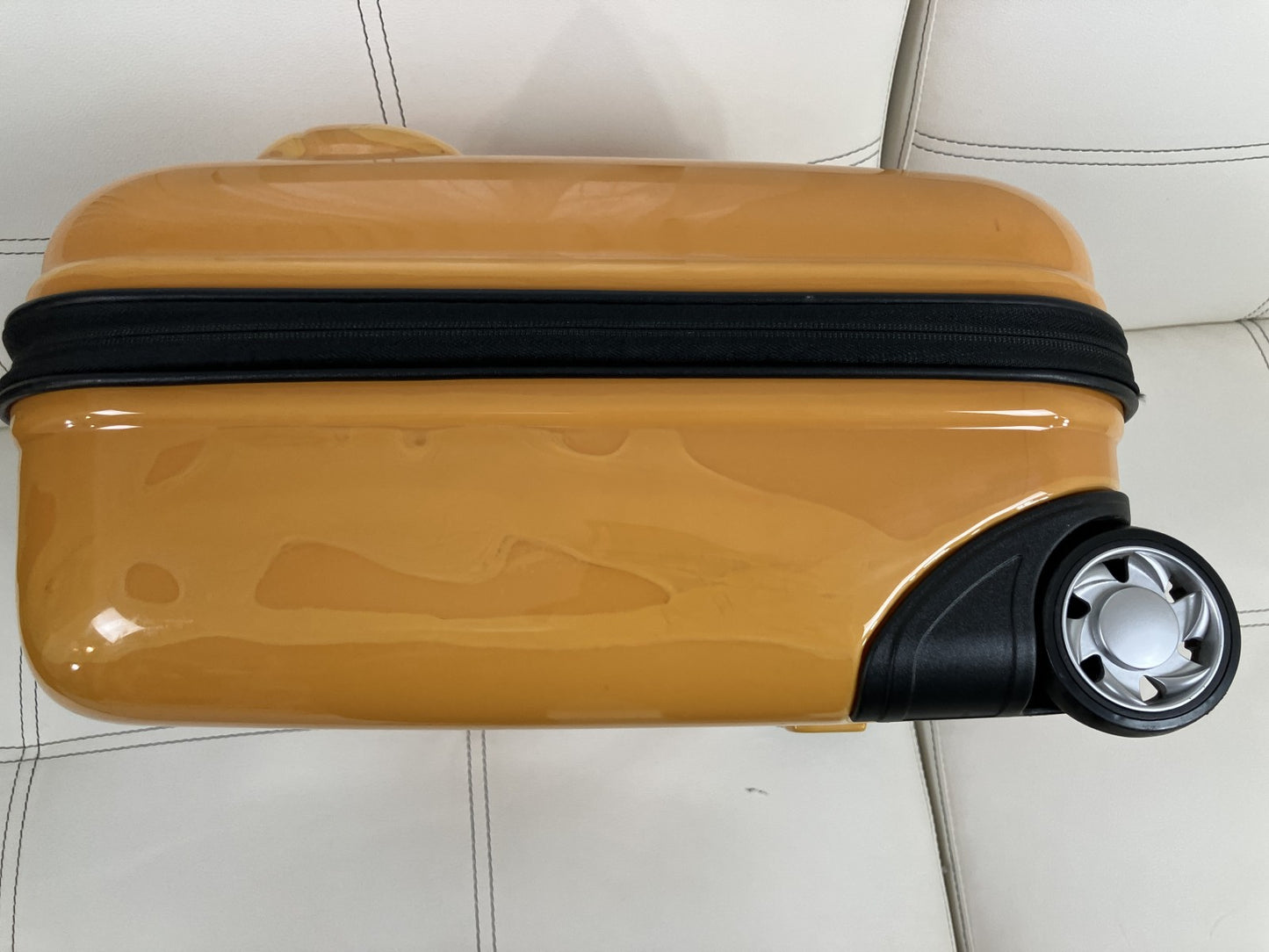 リラックマ キャリーケース キャリーバッグ オレンジ 旅行バッグ 機内持込風 トランク 鍵なし 小傷あり