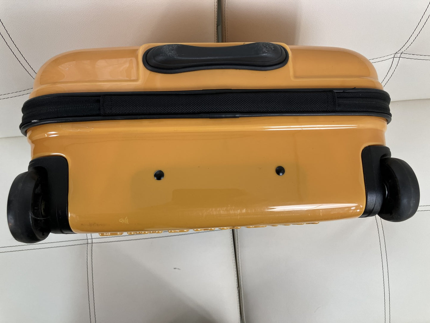 リラックマ キャリーケース キャリーバッグ オレンジ 旅行バッグ 機内持込風 トランク 鍵なし 小傷あり