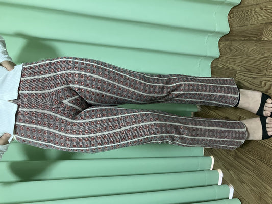 TODAYFUL Knit Pants Size F Beige | Length 99cm, Waist 29cm, Hip 39cm |