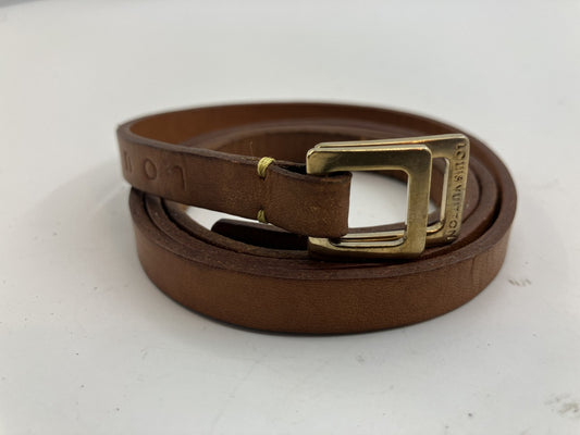 Louis Vuitton FR M0527 Belt LV Iconic Total length 88cm (34.65 inch) Width 1cm (0.39 inch) 75/30 Free shipping 