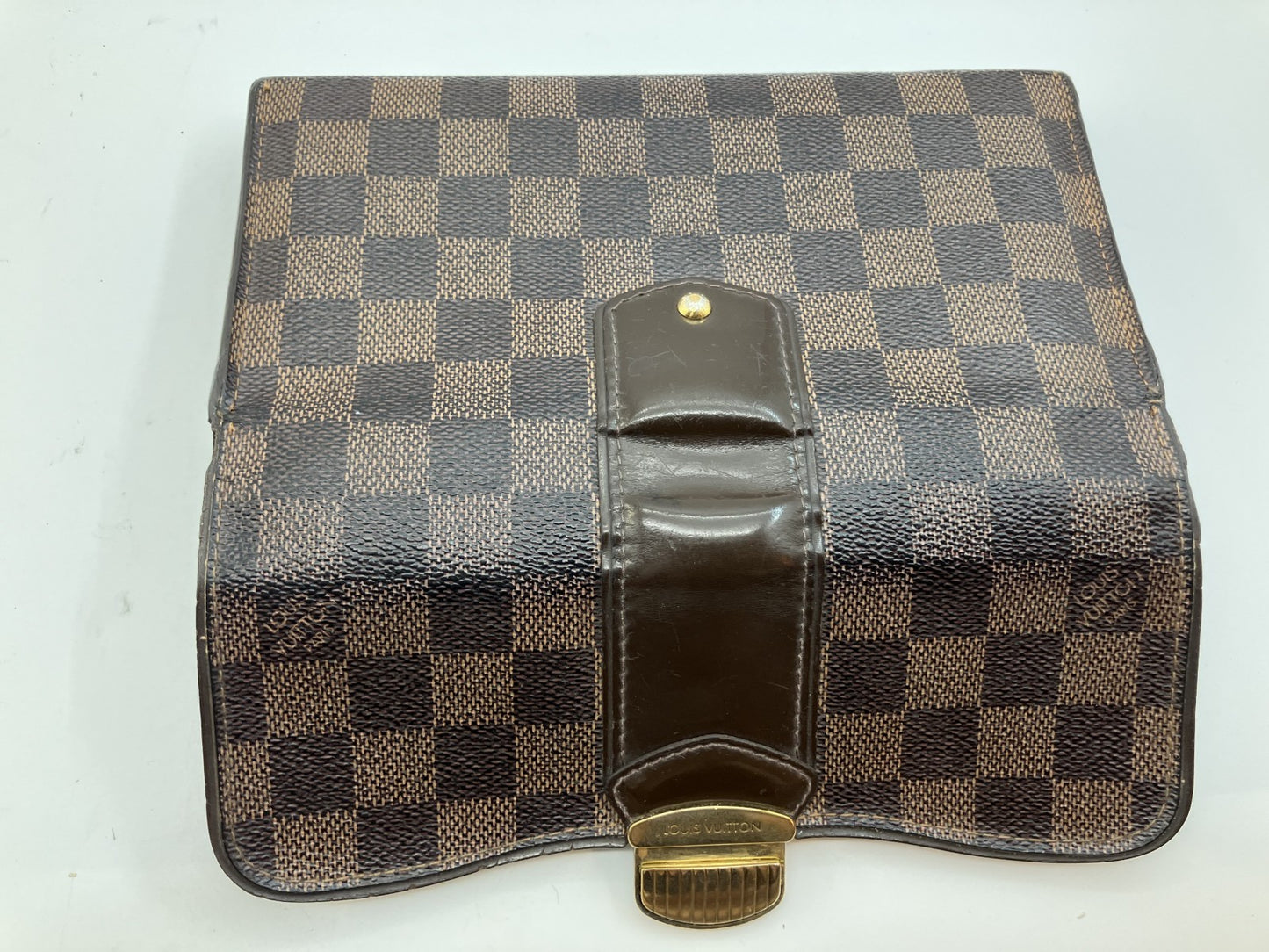 Louis Vuitton Damier Purse 20.5x4.5" N61747 Portefeuille Sistine Brown Check Pattern LOUIS VUITTON Women's Men's