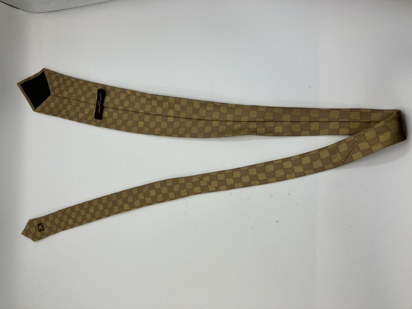 Louis Vuitton Damier Tie Width: 9.7 cm (3.82 inches)