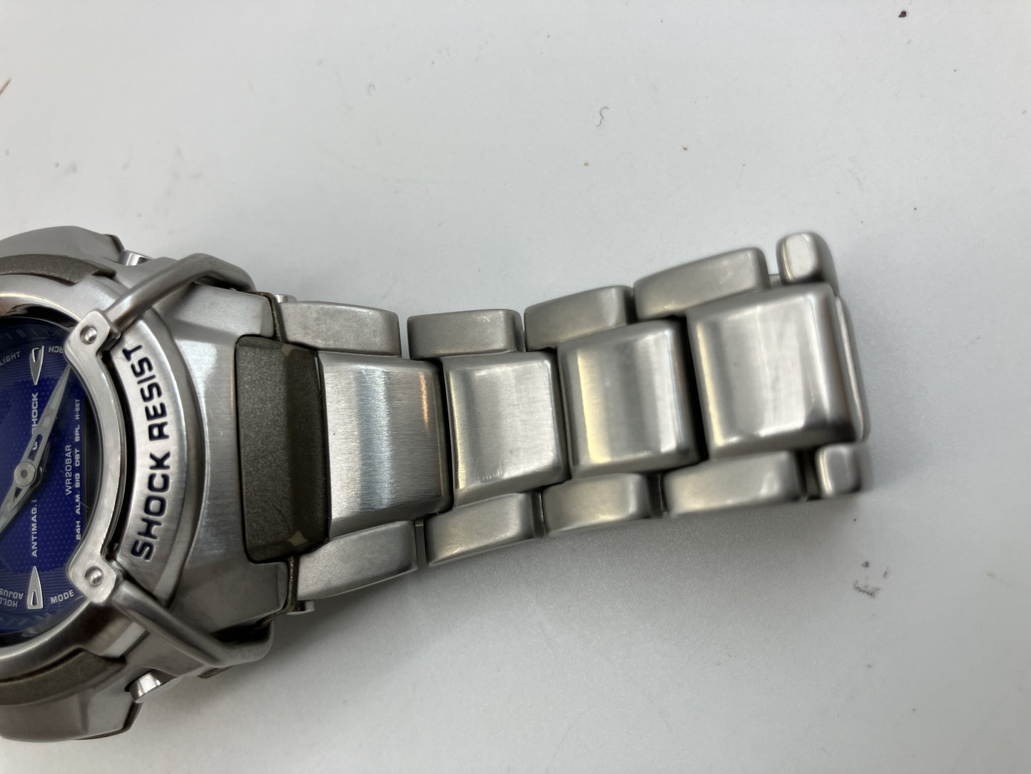 CASIO MTG-511 Width 44.8mm Wrist size around 6.5" Battery replaced June 2025 QZ Men's watch G-SHOCK