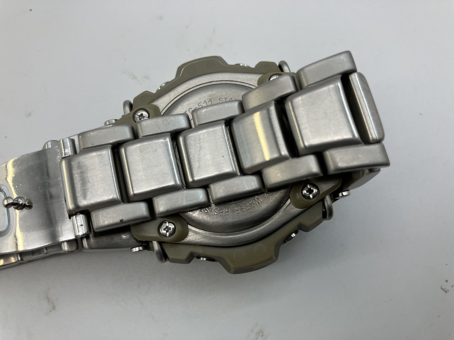 CASIO MTG-511 Width 44.8mm Wrist size around 6.5" Battery replaced June 2025 QZ Men's watch G-SHOCK