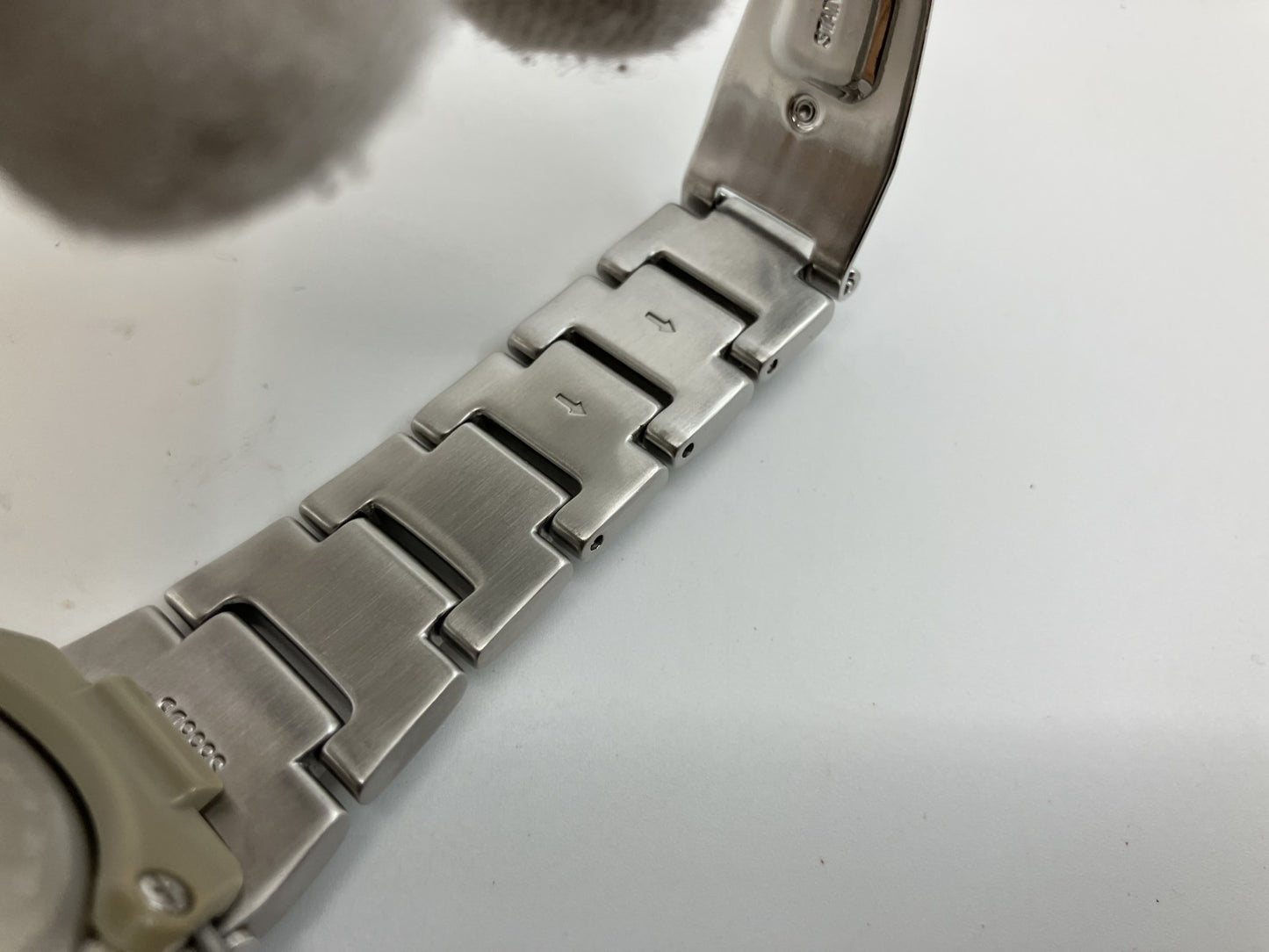 CASIO MTG-511 Width 44.8mm Wrist size around 6.5" Battery replaced June 2025 QZ Men's watch G-SHOCK