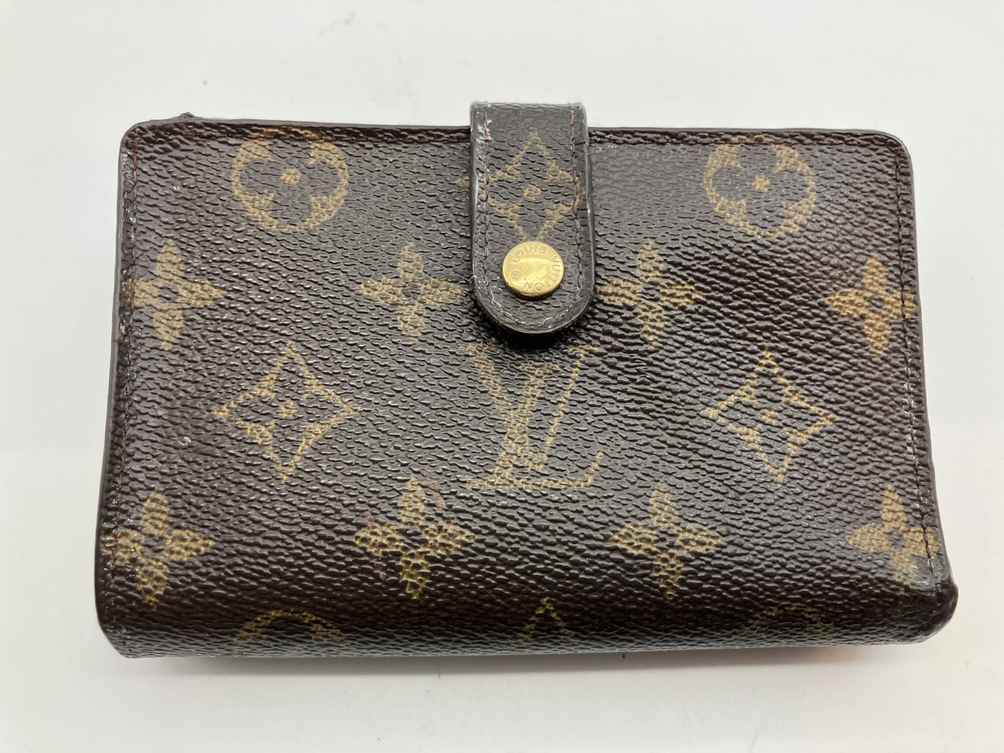 Louis Vuitton Monogram Portefeuille Viennois Purse Bi-Fold Wallet M61674 13.5x3.5"