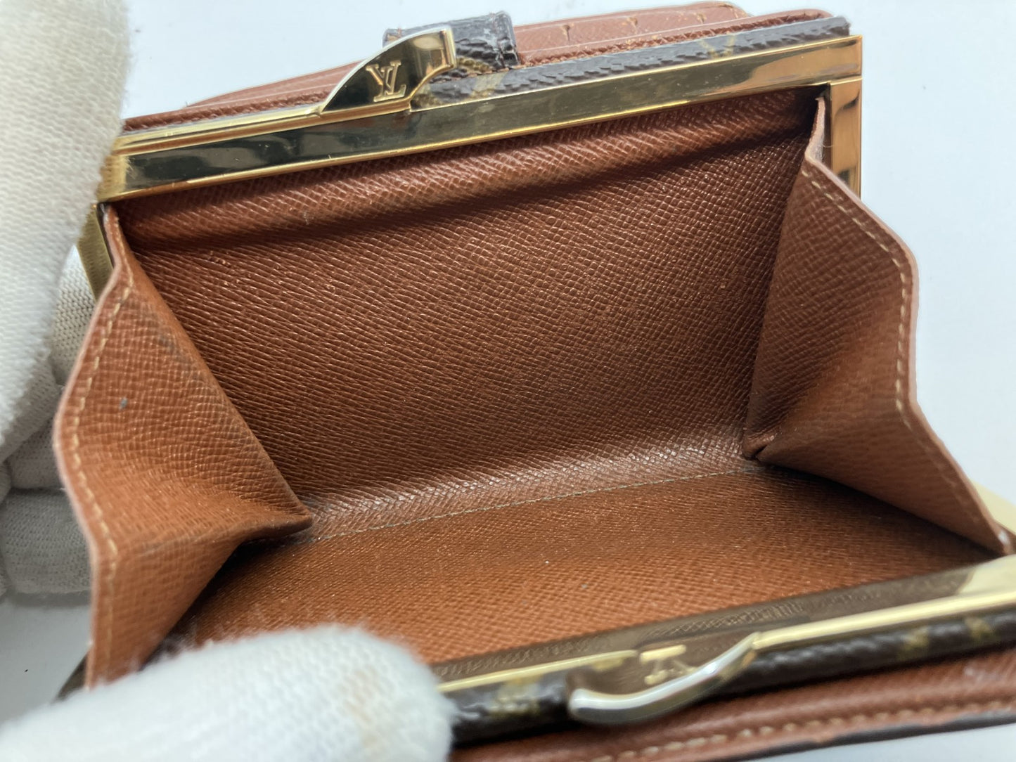 Louis Vuitton Monogram Portefeuille Viennois Purse Bi-Fold Wallet M61674 13.5x3.5"