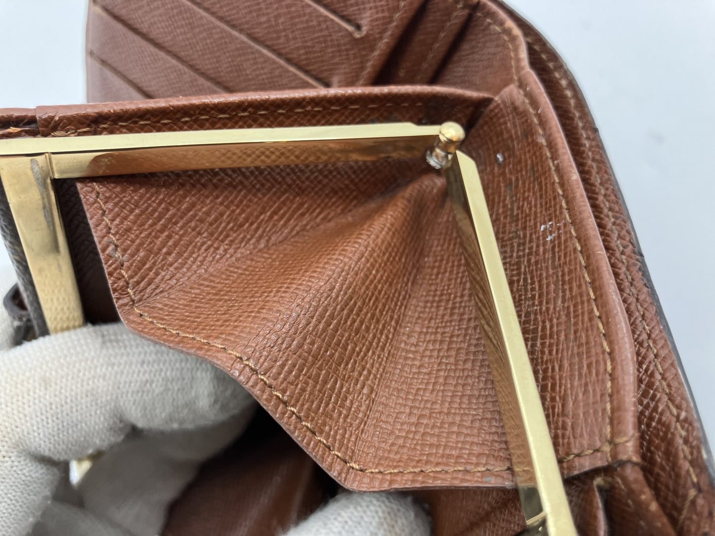 Louis Vuitton Monogram Portefeuille Viennois Purse Bi-Fold Wallet M61674 13.5x3.5"