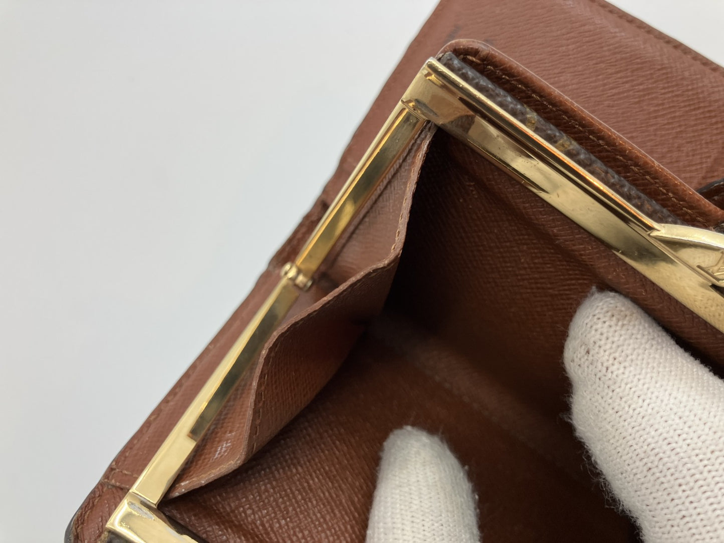 Louis Vuitton Monogram Portefeuille Viennois Purse Bi-Fold Wallet M61674 13.5x3.5"