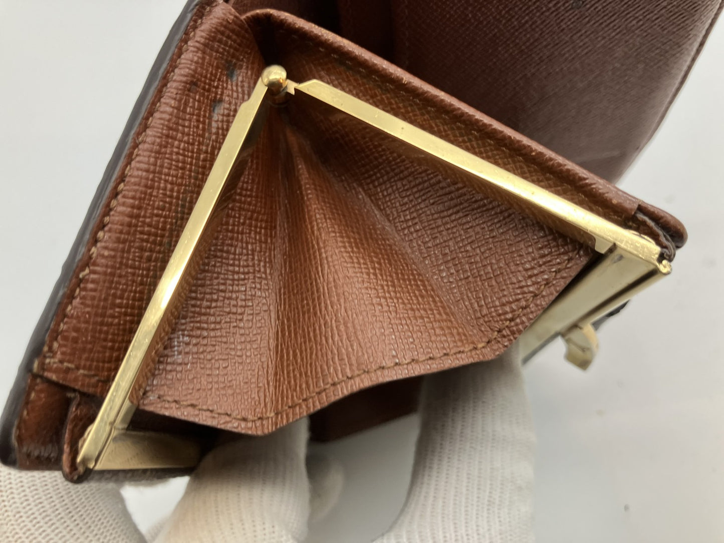 Louis Vuitton Monogram Portefeuille Viennois Purse Bi-Fold Wallet M61674 13.5x3.5"