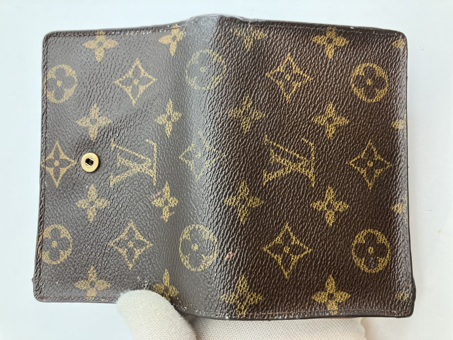 Louis Vuitton Monogram Portefeuille Viennois Purse Bi-Fold Wallet M61674 13.5x3.5"