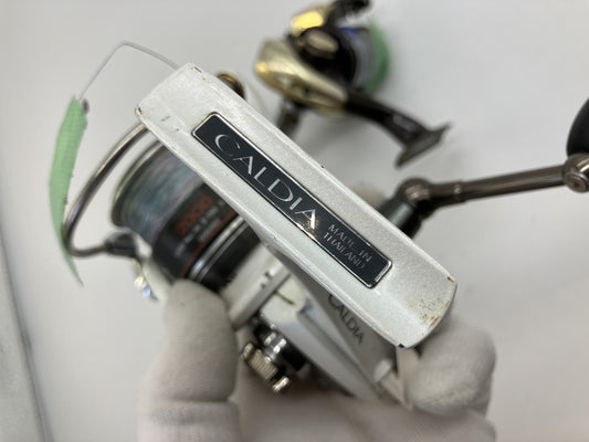 Daiwa CALDIA 2000 CY-1500 Spinning Reel Lot Set Fishing Japan