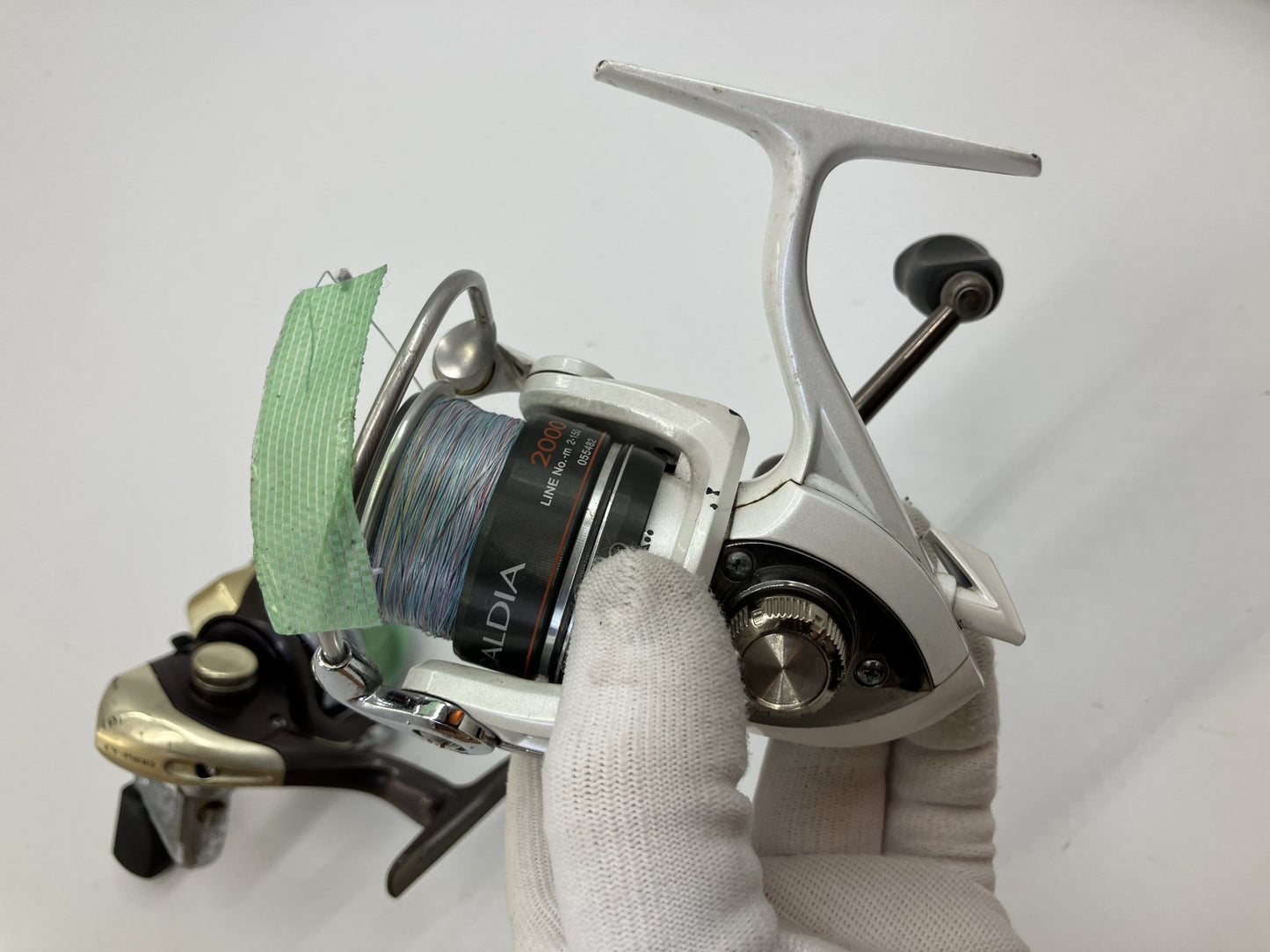 Daiwa CALDIA 2000 CY-1500 Spinning Reel Lot Set Fishing Japan