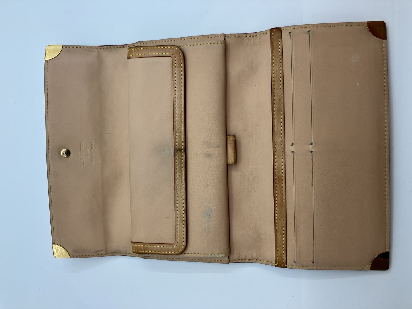 Louis Vuitton Multicolor Monogram Trifold Wallet M92658 19ÁE1cm | Porte Tresor International Noir |