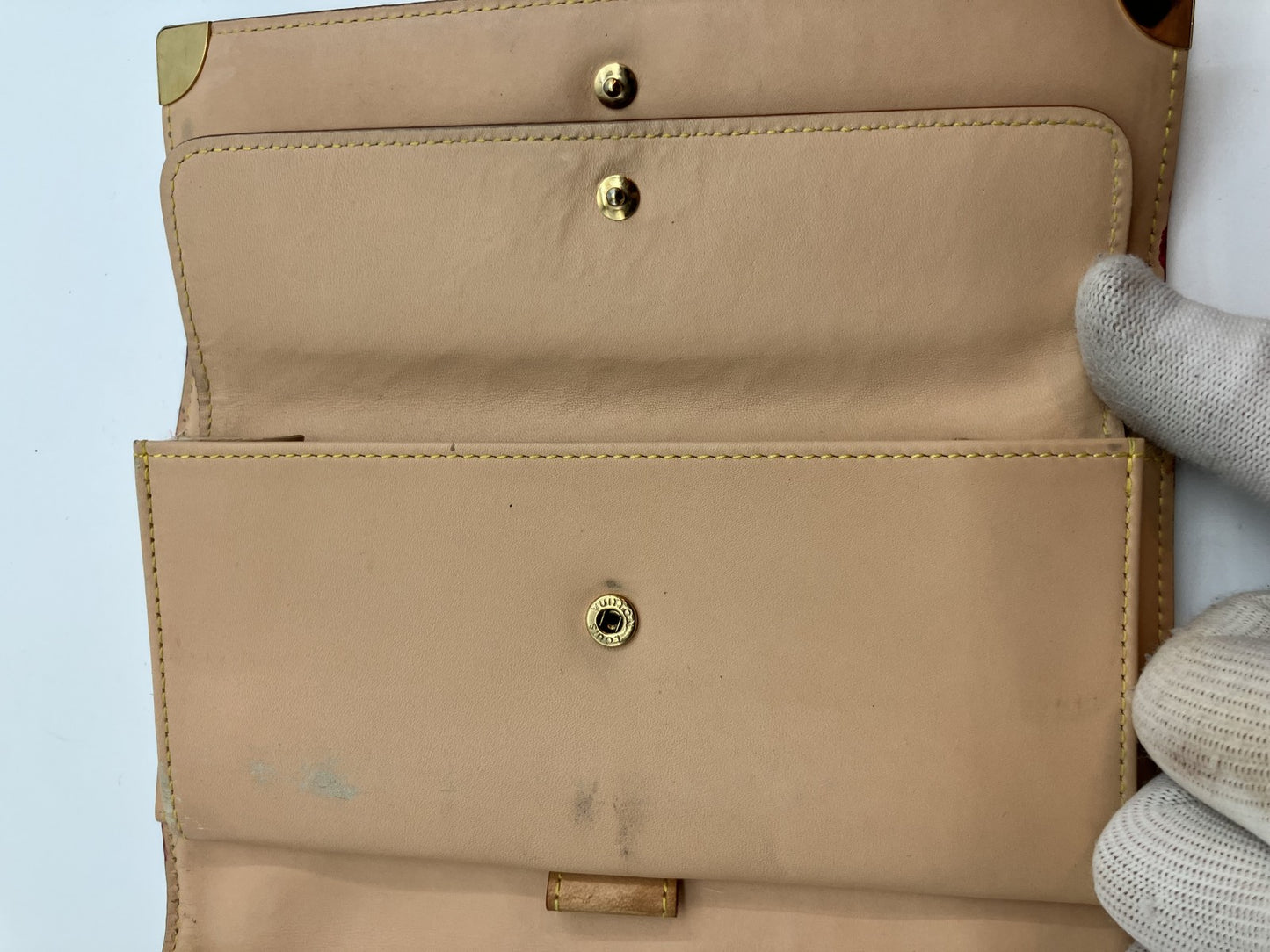 Louis Vuitton Multicolor Monogram Trifold Wallet M92658 19ÁE1cm | Porte Tresor International Noir |