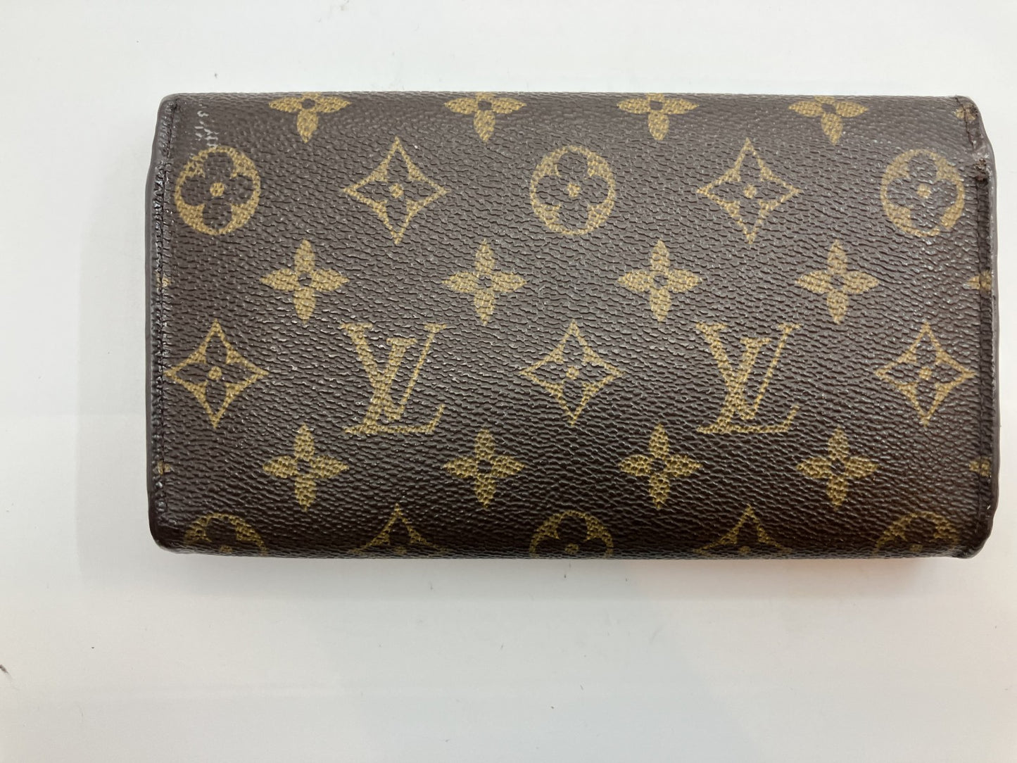 Louis Vuitton Monogram Porte Tresor International Tri-fold Long Wallet M61215 19x3.9"