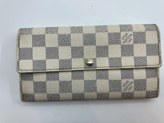 Louis Vuitton Damier Azur Sarah Wallet CA1120 19ÁE0cm | Bifold Long Wallet |