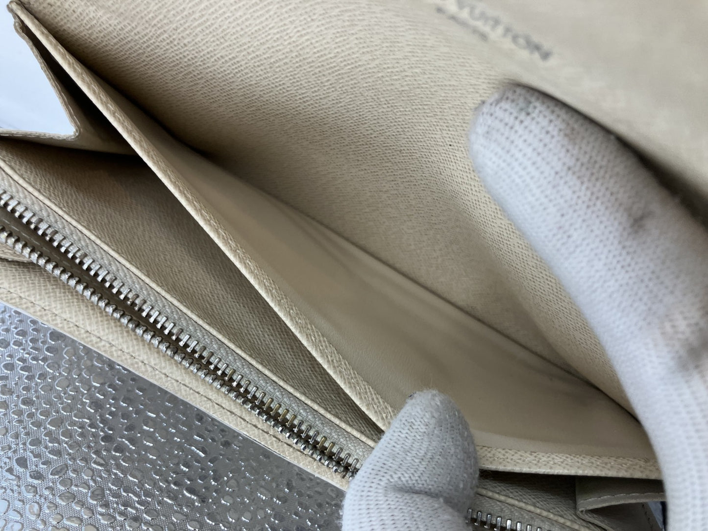 Louis Vuitton Damier Azur Sarah Wallet CA1120 19ÁE0cm | Bifold Long Wallet |