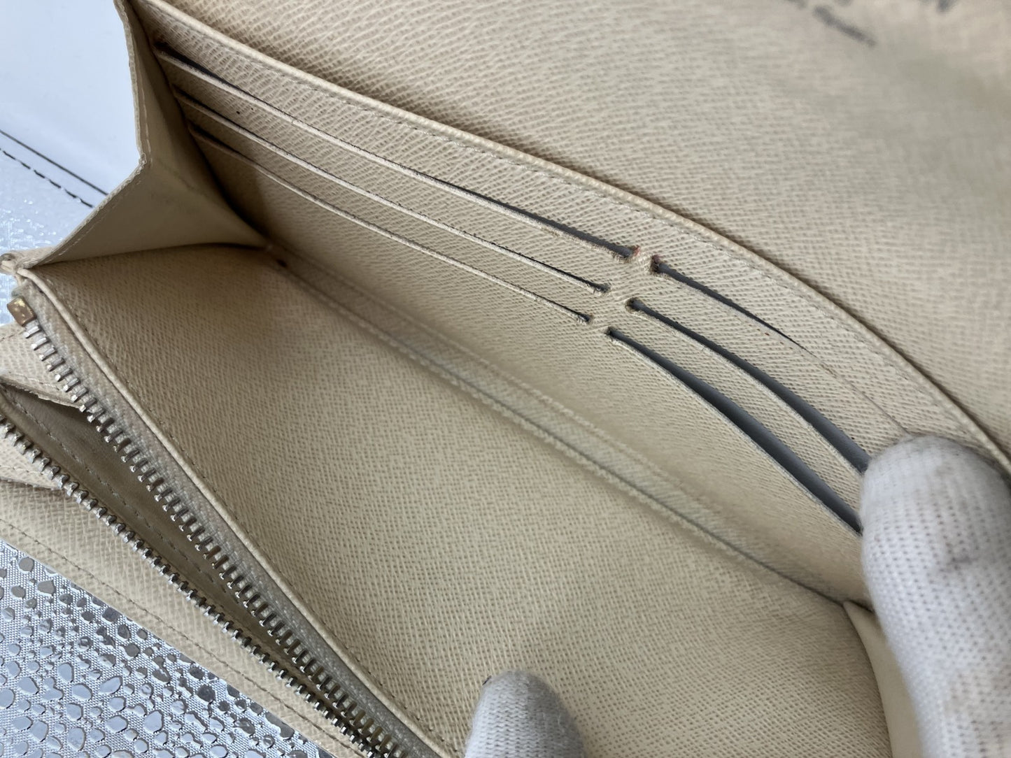 Louis Vuitton Damier Azur Sarah Wallet CA1120 19ÁE0cm | Bifold Long Wallet |