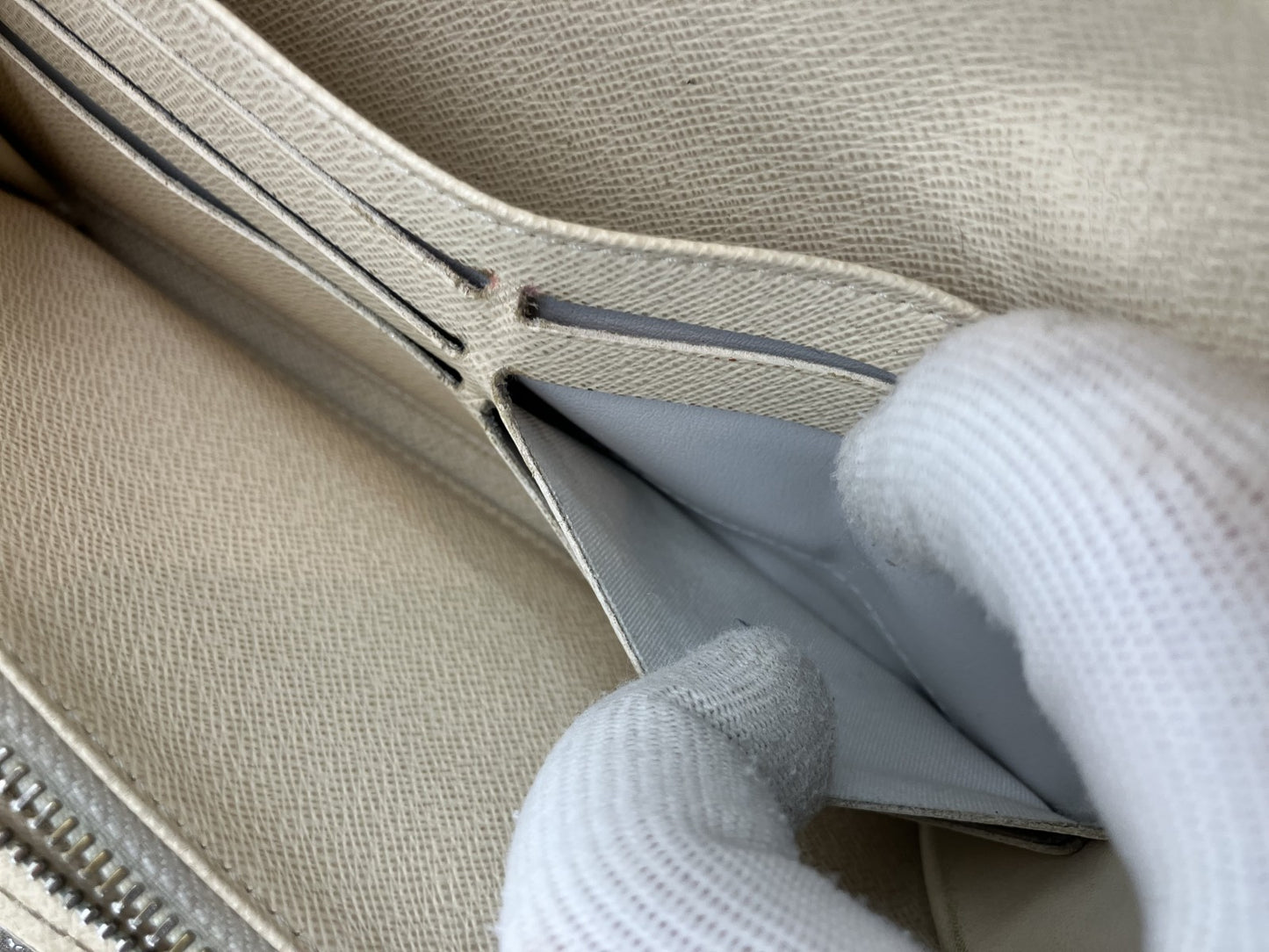 Louis Vuitton Damier Azur Sarah Wallet CA1120 19ÁE0cm | Bifold Long Wallet |