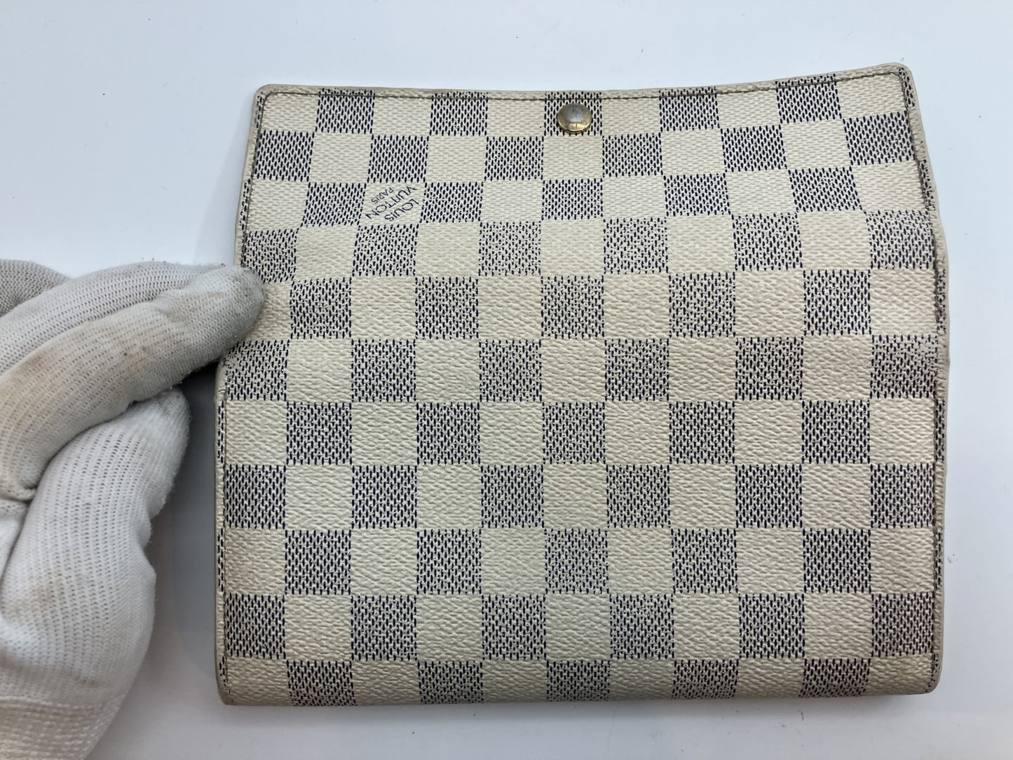 Louis Vuitton Damier Azur Sarah Wallet CA1120 19ÁE0cm | Bifold Long Wallet |