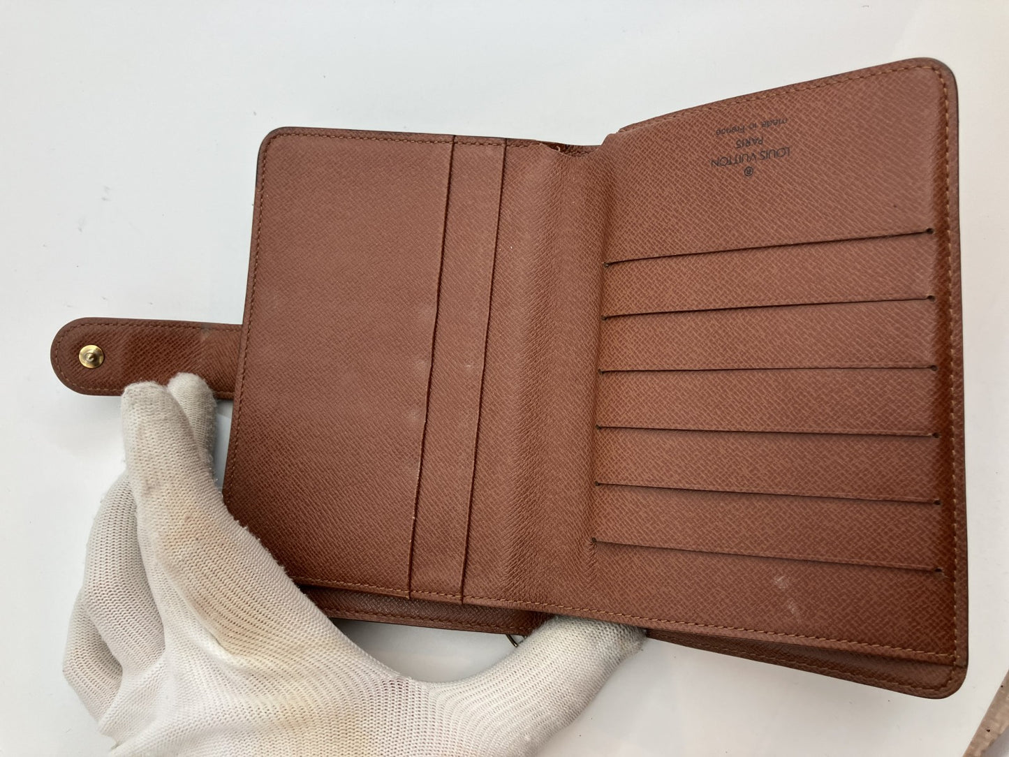 Louis Vuitton Monogram Porte Papier Zip Bi-fold Wallet M61207 15.5x4.3"