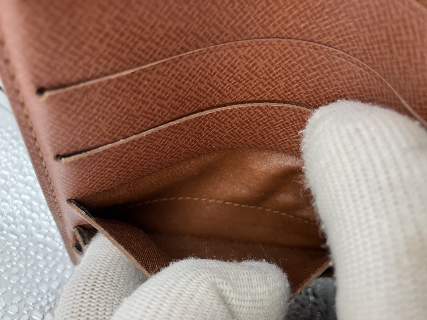 Louis Vuitton Monogram Porte Papier Zip Bi-fold Wallet M61207 15.5x4.3"