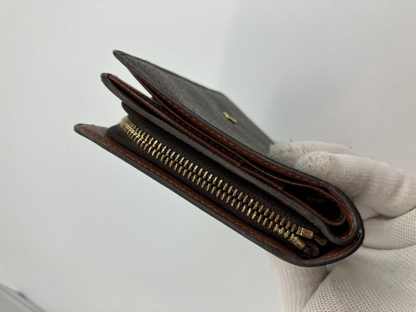 Louis Vuitton Monogram Porte Papier Zip Bi-fold Wallet M61207 15.5x4.3"