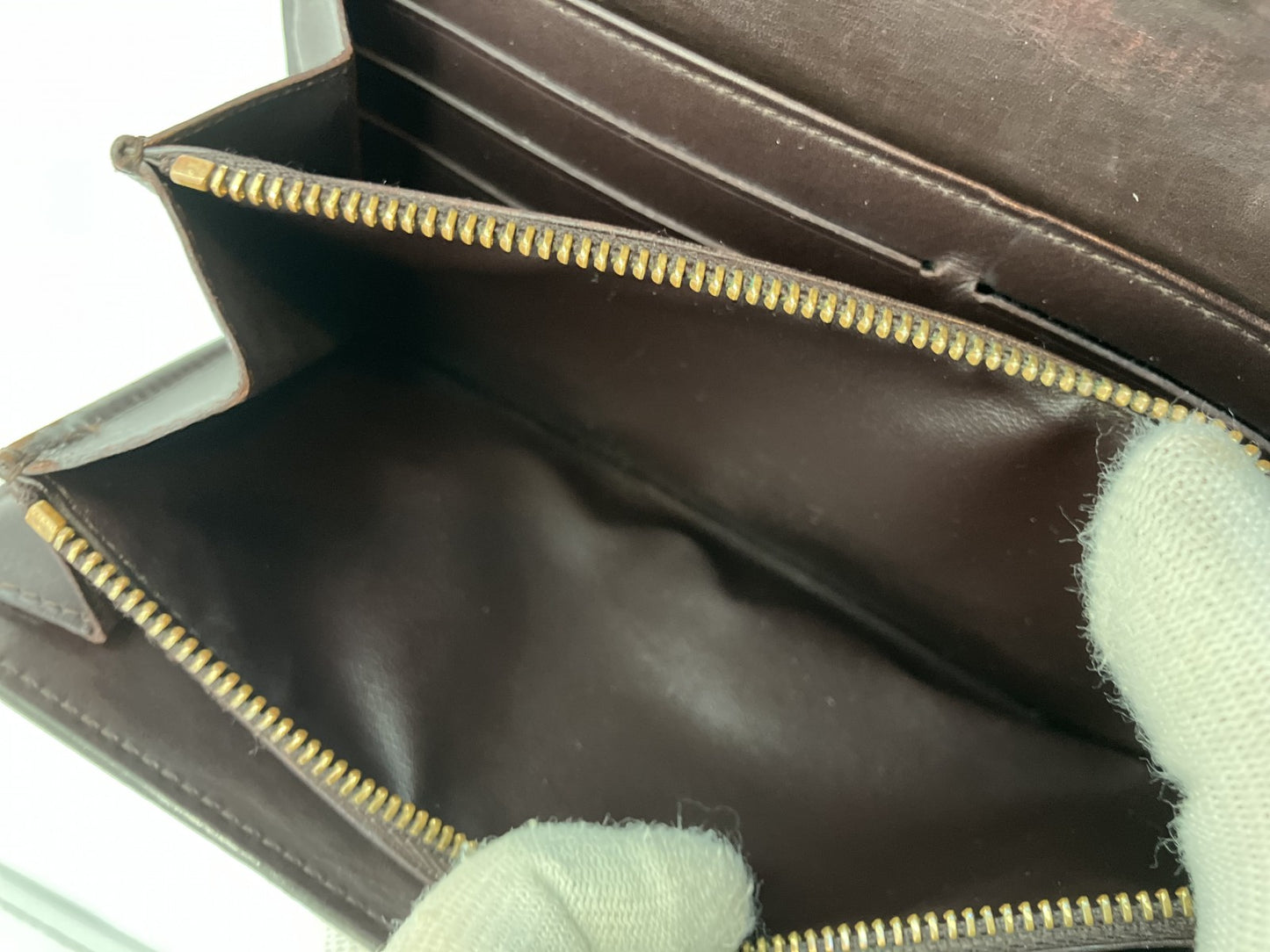 Louis Vuitton Vernis Sarah Wallet Amarante M93524 19ÁE0cm | Bifold Long Wallet |