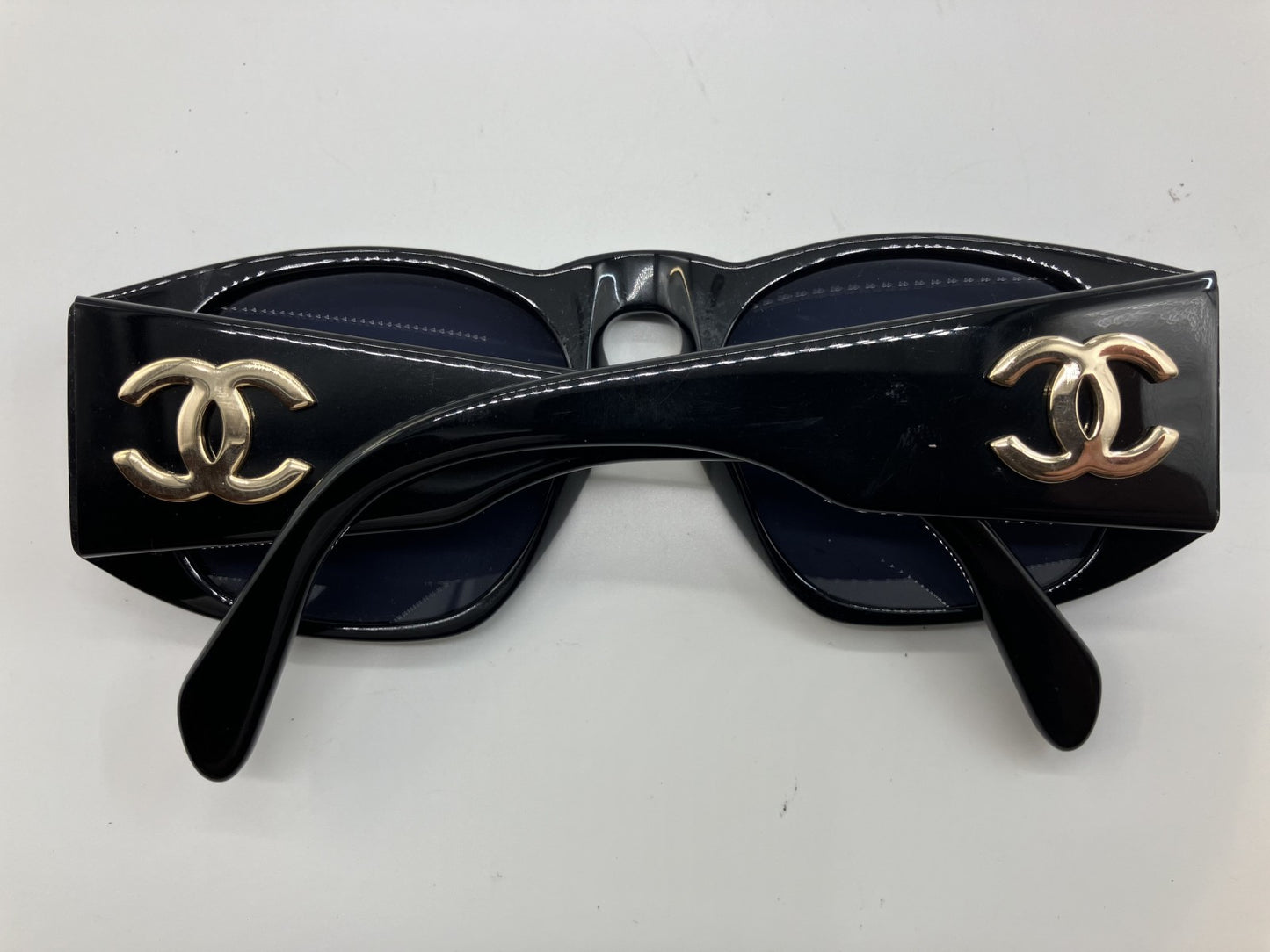 Chanel sunglasses black 0004 with box and bag free shipping 