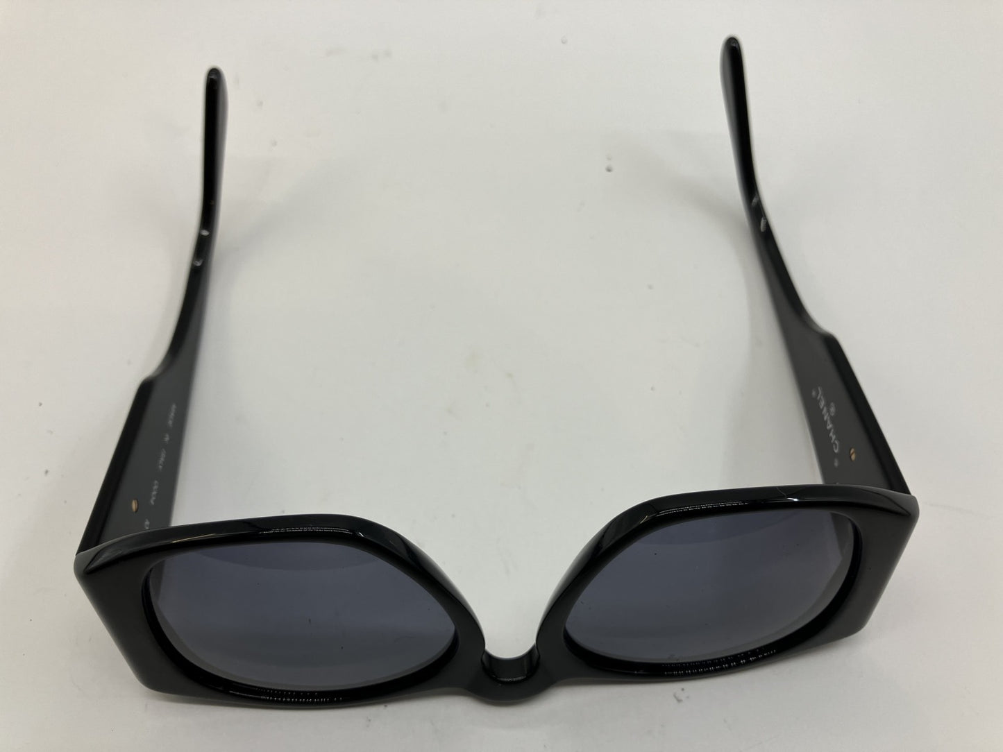 Chanel sunglasses black 0004 with box and bag free shipping 