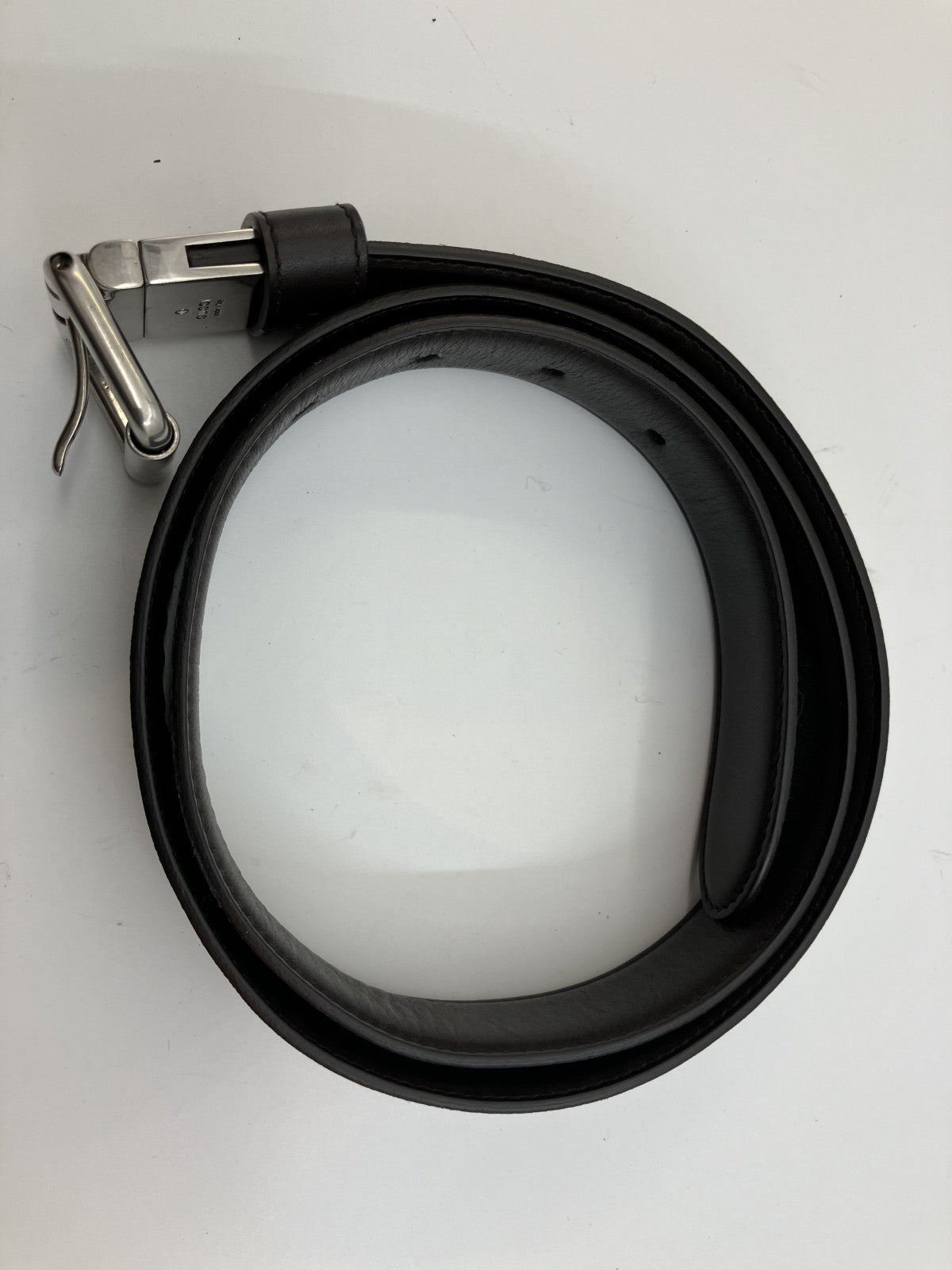 GUCCI GGキャンバス/レザー/リバーシブル/ベルト 残り107cm 幅3ｃｍ 送料無料