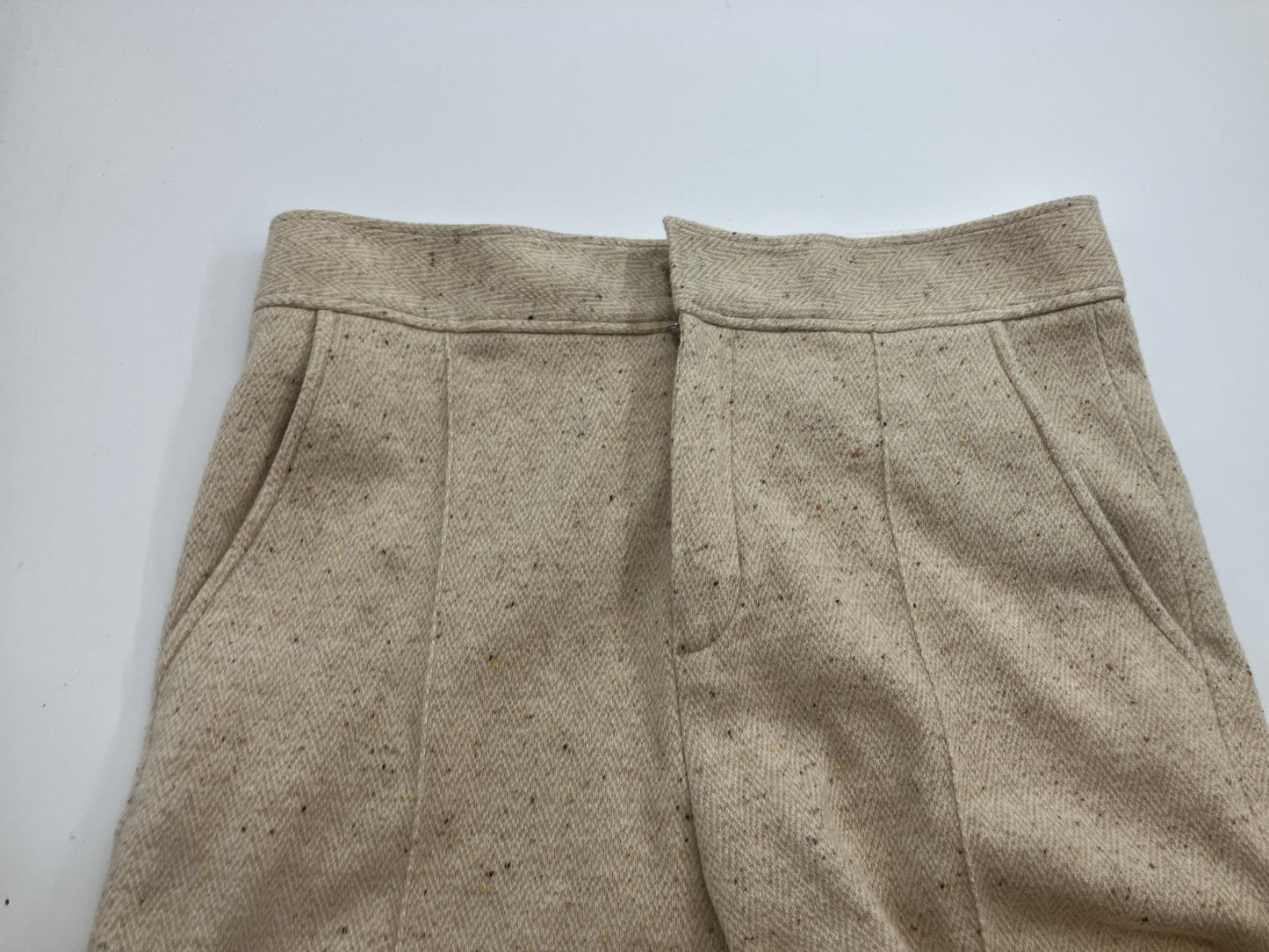 See by Chloﾃｩ Cotton Pants Size S Beige | Waist 34cm, Hip 39.5cm, Inseam 66cm |