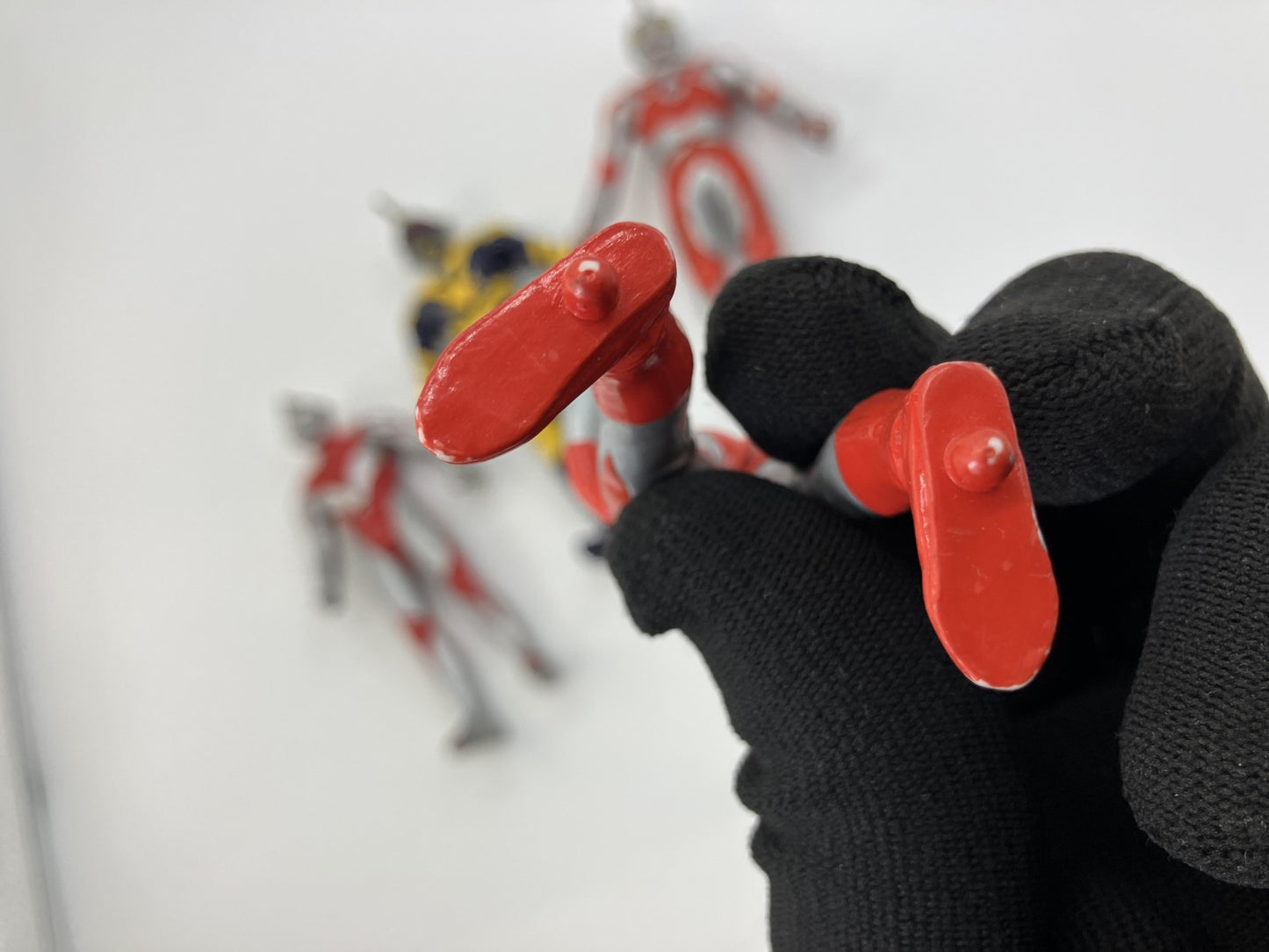 Bandai Ultraman Gaia Ace Father Shadow Sofubi PVC Figure Lot 4 Japan