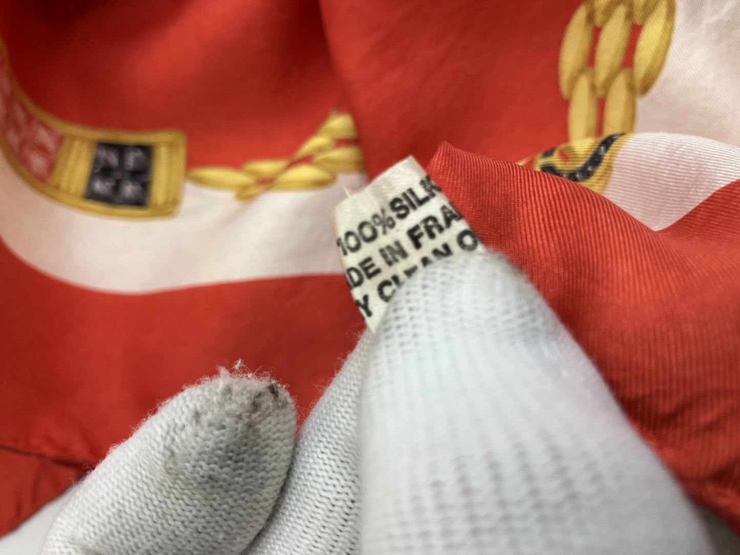 カルティエ スカーフ 赤 84×84cm(33.07×33.07 インチ) 送料無料