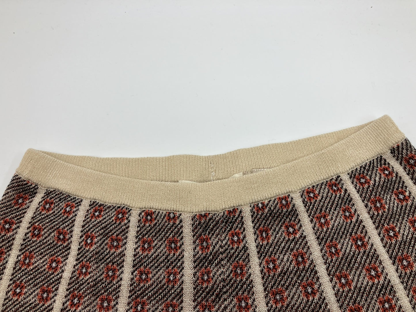 TODAYFUL Knit Pants Size F Beige | Length 99cm, Waist 29cm, Hip 39cm |