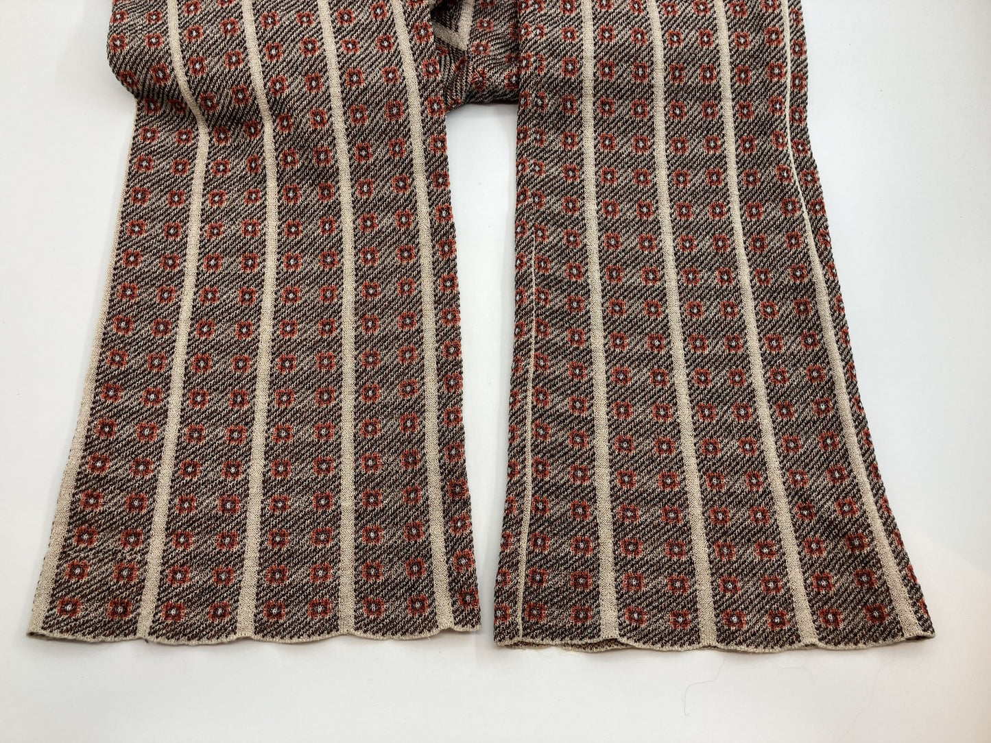 TODAYFUL Knit Pants Size F Beige | Length 99cm, Waist 29cm, Hip 39cm |