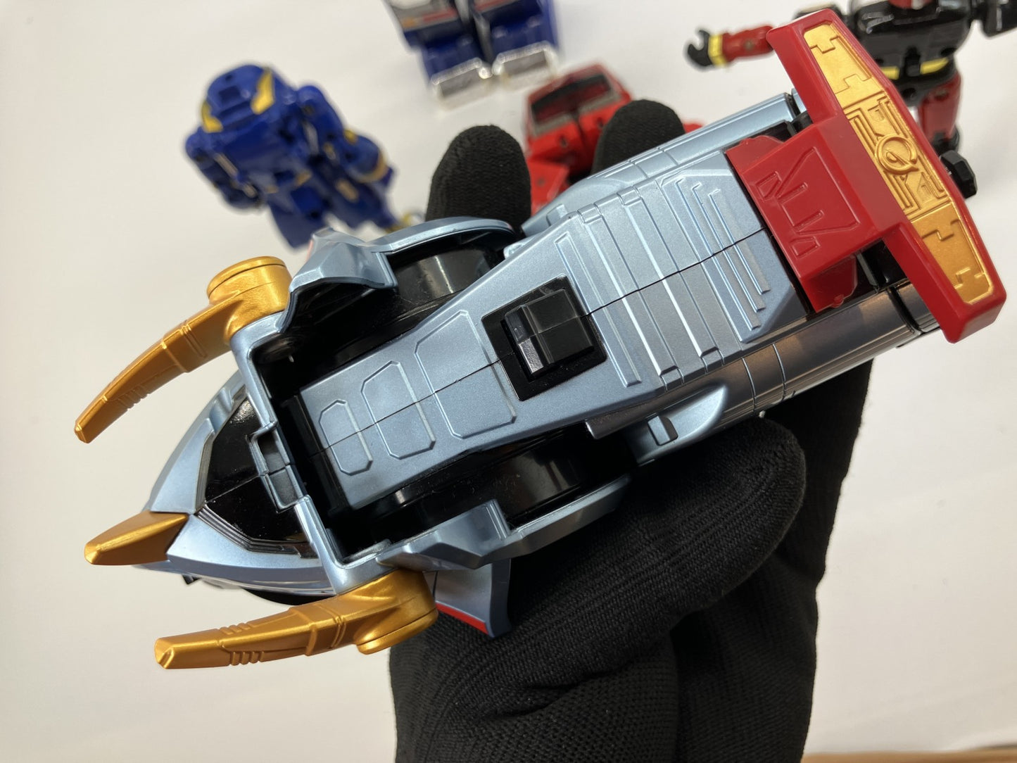BANDAI Gingaman DX GingaiOh BullTaurus Figures Vehicle Toy Lot Japan 1997 1998