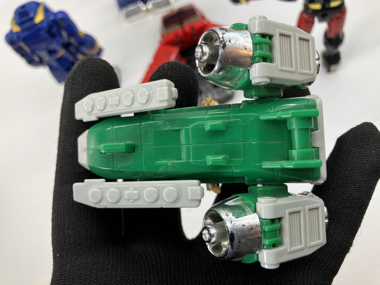 BANDAI Gingaman DX GingaiOh BullTaurus Figures Vehicle Toy Lot Japan 1997 1998