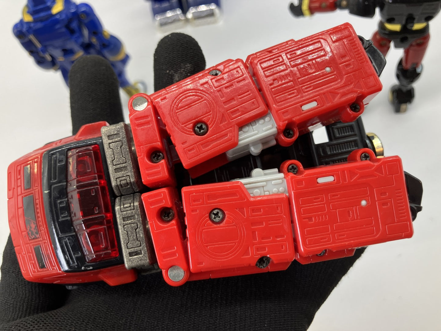 BANDAI Gingaman DX GingaiOh BullTaurus Figures Vehicle Toy Lot Japan 1997 1998