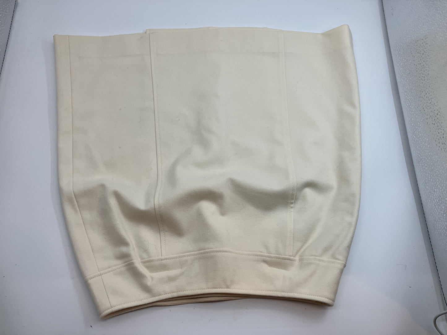 Courrèges Skirt Set 2-Piece Beige (W33/L47cm) & Gray (W32/L52cm) | Model Wearing |