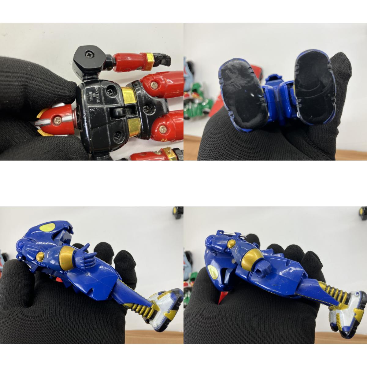 BANDAI Gingaman DX GingaiOh BullTaurus Figures Vehicle Toy Lot Japan 1997 1998