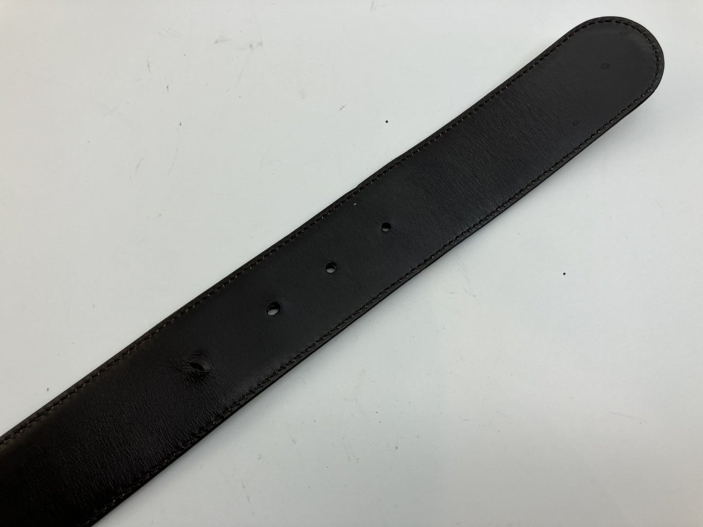 GUCCI Interlocking Belt Length 101cm(39.76inch) Width 4cm(1.57inch)Ivory