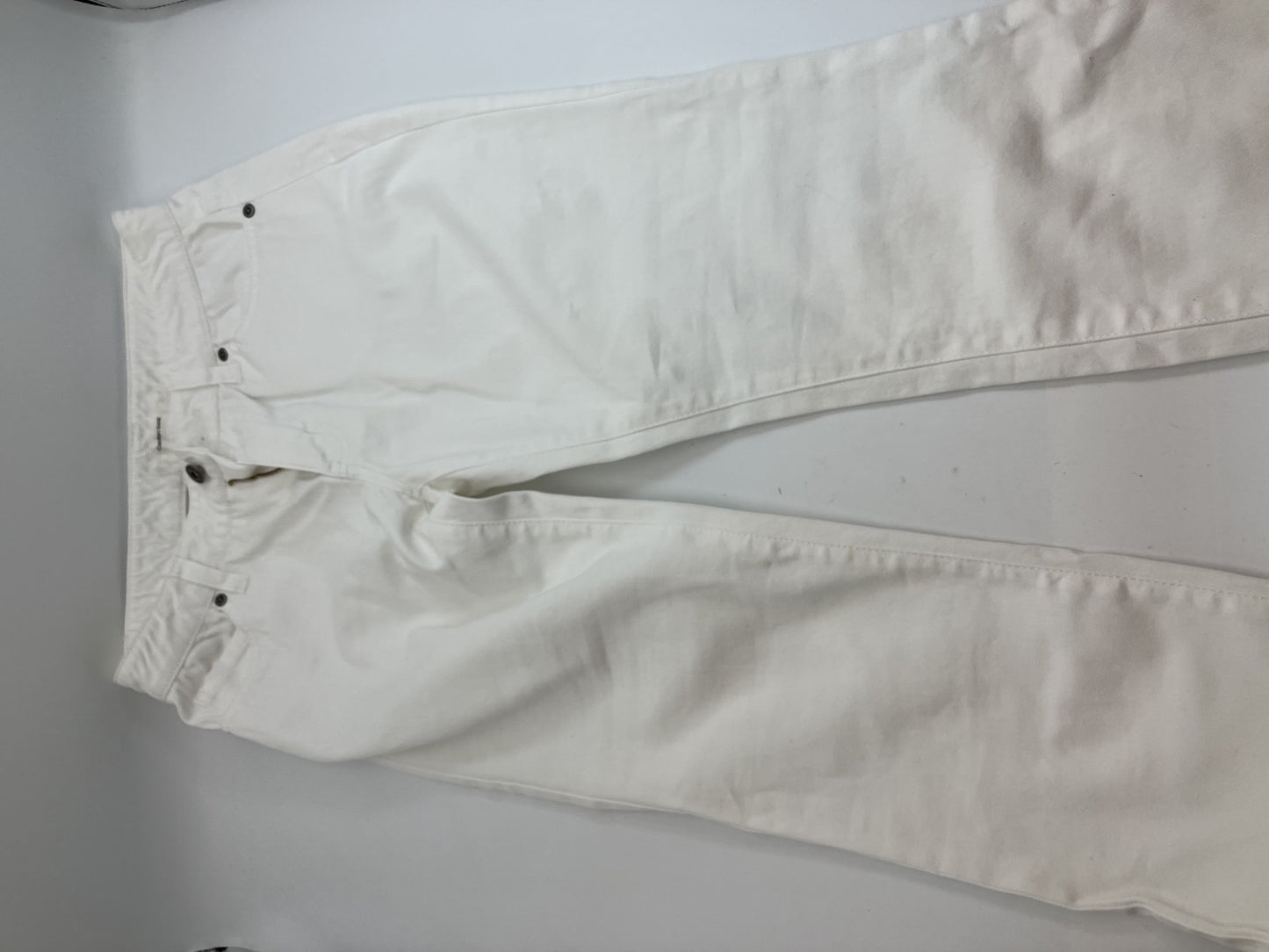 Comfort Basic Skinny Denim Pants White Jeans Size F | Length 97cm, Waist 34cm, Hip 47cm |
